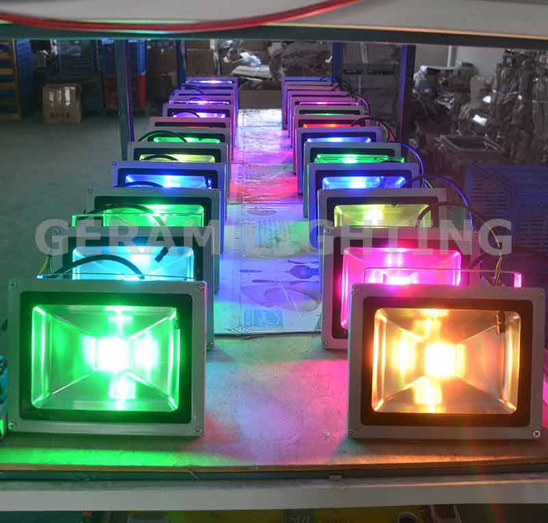 10 watt 20 watt rgb led flood light
