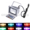 10w rgb led flood light with memory