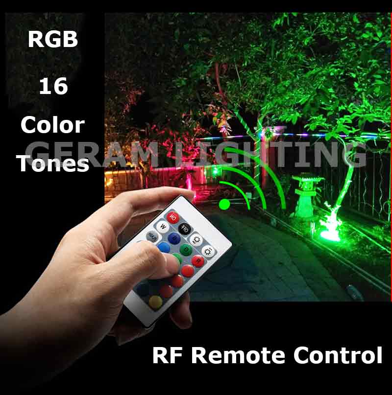 16 color tones rgb led flood light