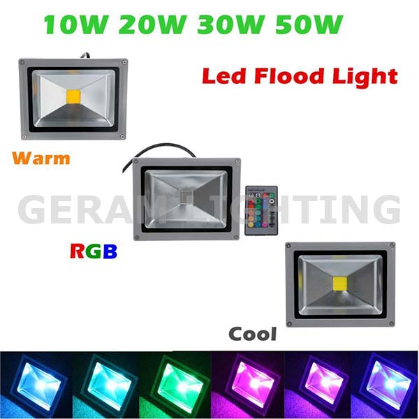 2 Sets Stage Lighting with US ETL 3-Plug WAKYME 30W RGB Color Changing Floodlight with Remote Control IP66 Waterproof 64 Modes 16 RGB Colors Dimmable Wall Washer Light LED Flood Light 