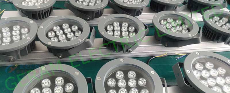 dmx rgbw led lawn light 12w 18w 24w 36w