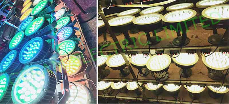 dmx512 rgb led lawn light 12w 18w 24w 36w
