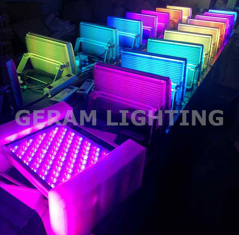 rgb-led-flood-light-production