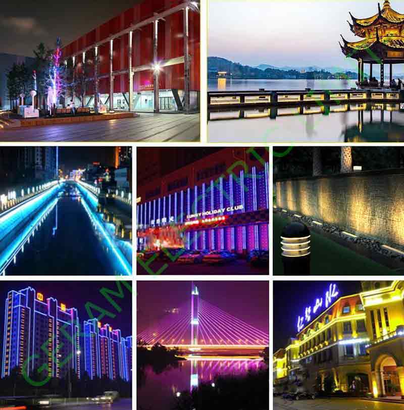 Outdoor RGB LED Wall Washer Light 18W 24W 36W 72W 108W