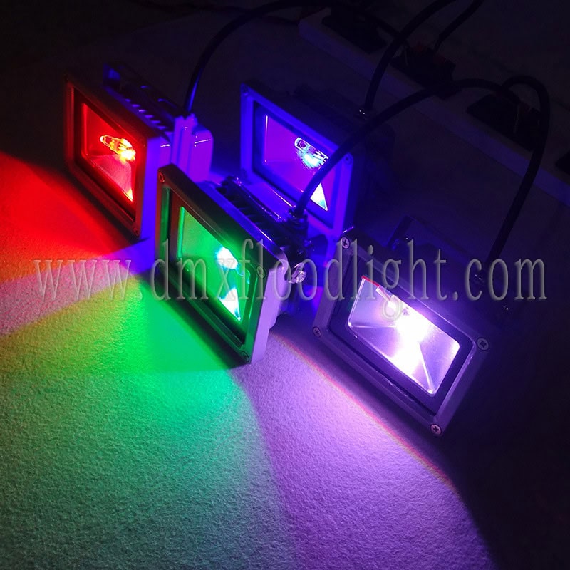 Proiettore LED Esterno 50W RGB, Con Telecomando, Timer, IP66, Cambia Colore, 1 Pezzo